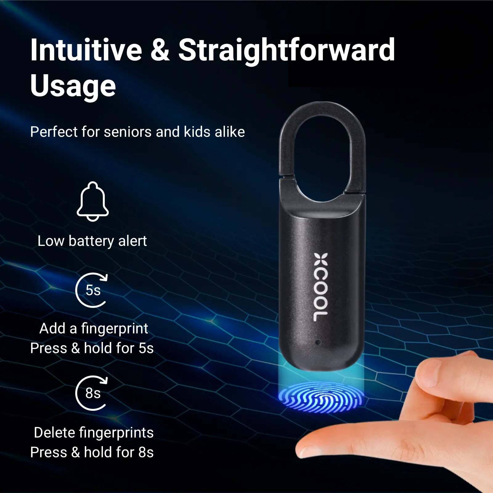 1+1 Free |Smart Fingerprint Protection
